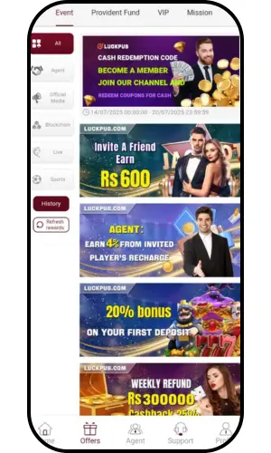 Luckpub Game Login